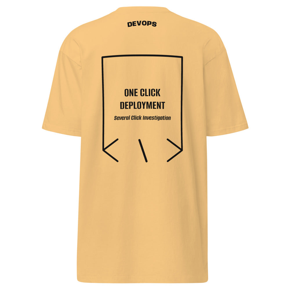 One Click Deployment — Vintage Gold Black back mockup