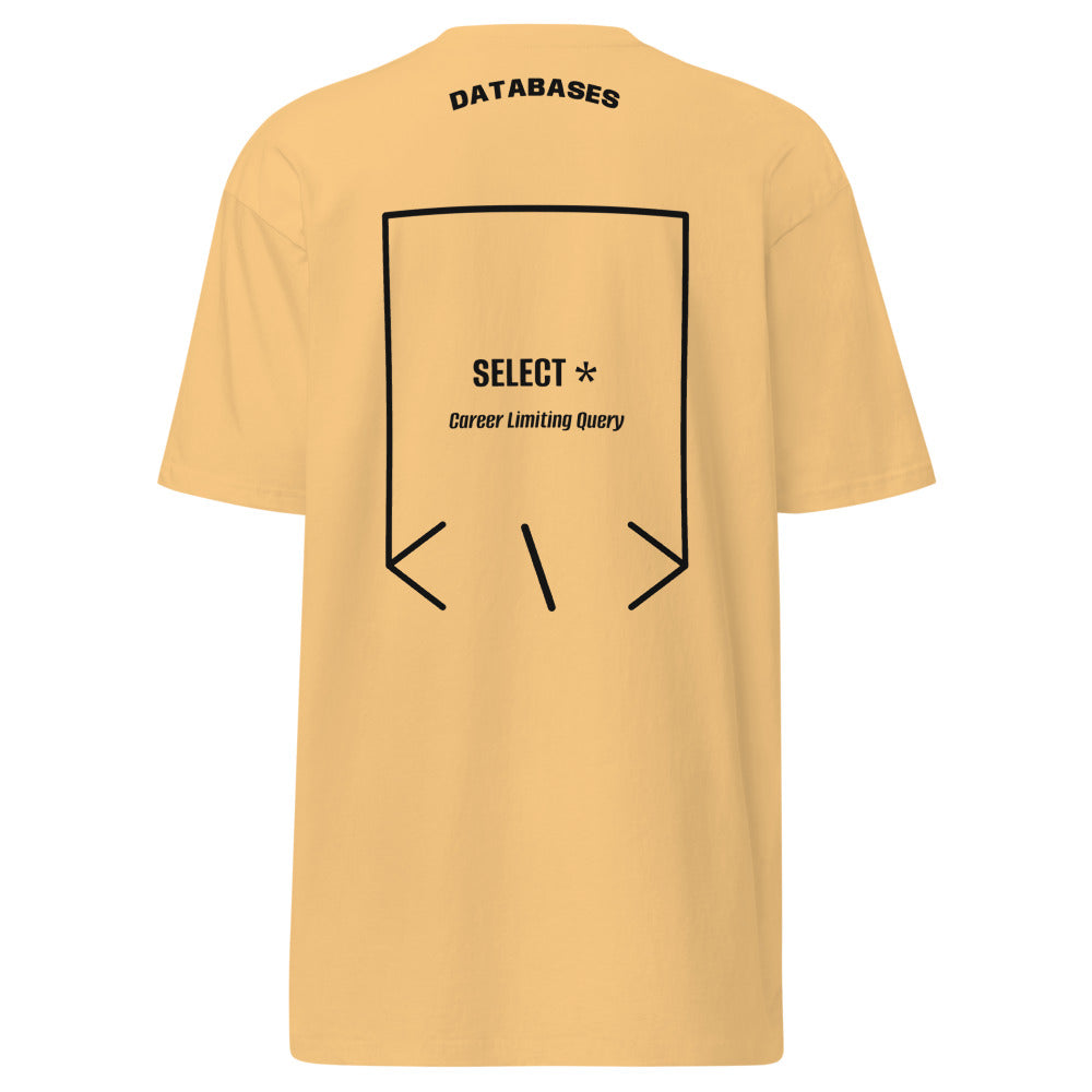 SELECT * — Vintage Gold Black back mockup