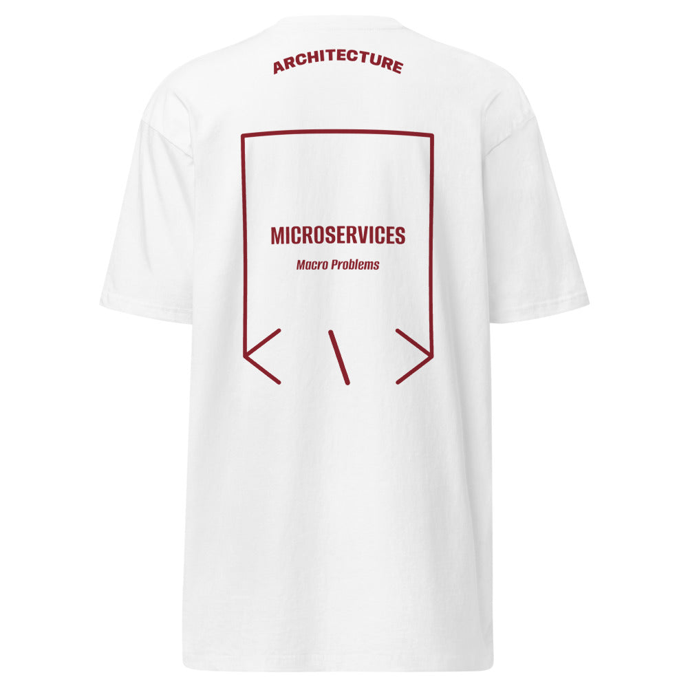 Microservices — White Brick Red back mockup