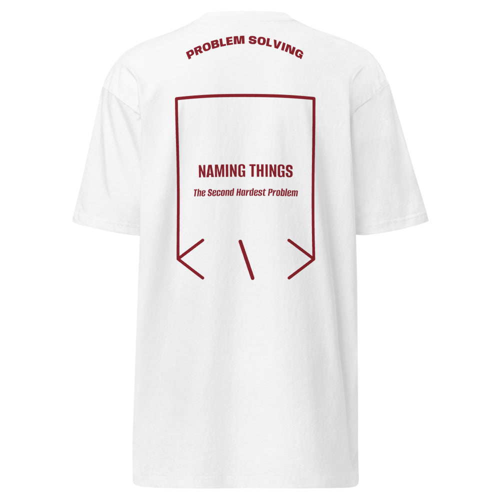 Naming Things — White Brick Red back mockup