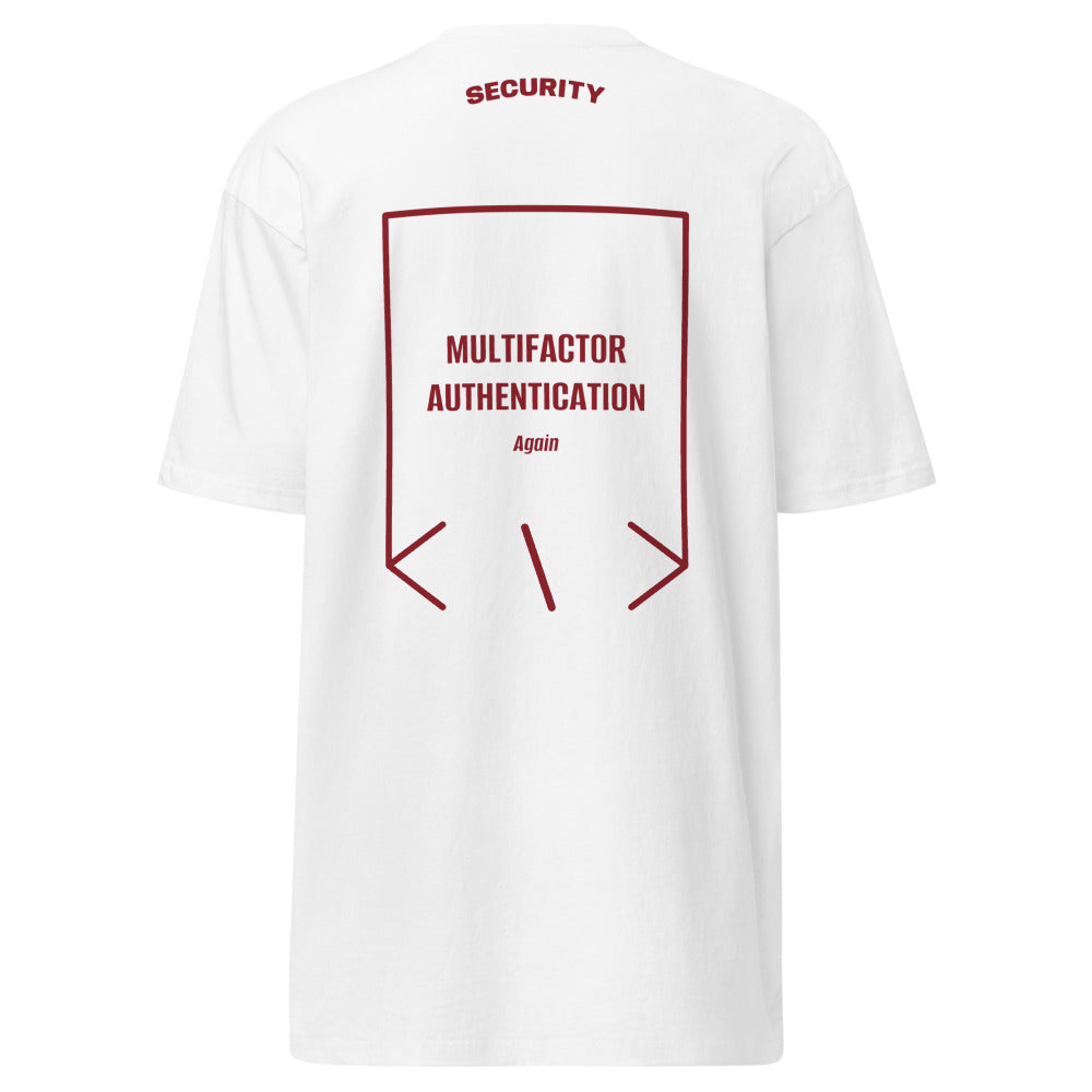 Multifactor Authentication — White Brick Red back mockup