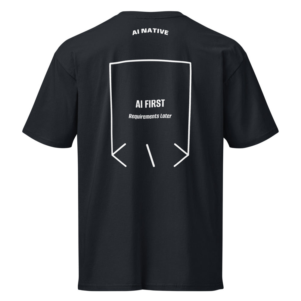 AI First — secondary back mockup