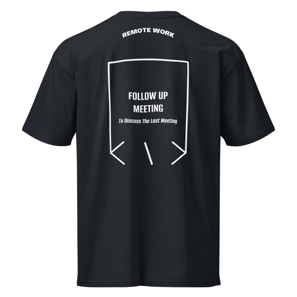Follow Up Meeting — Navy Blazer White back mockup