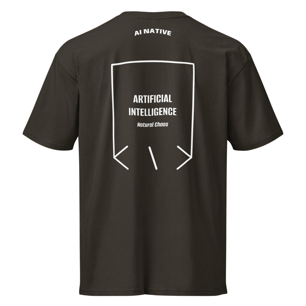 Artificial Intelligence — Vintage Black White back mockup