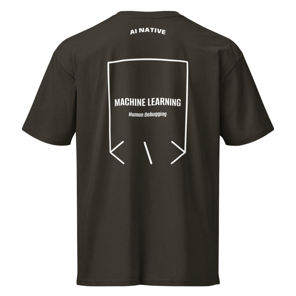 Machine Learning — Vintage Black White back mockup
