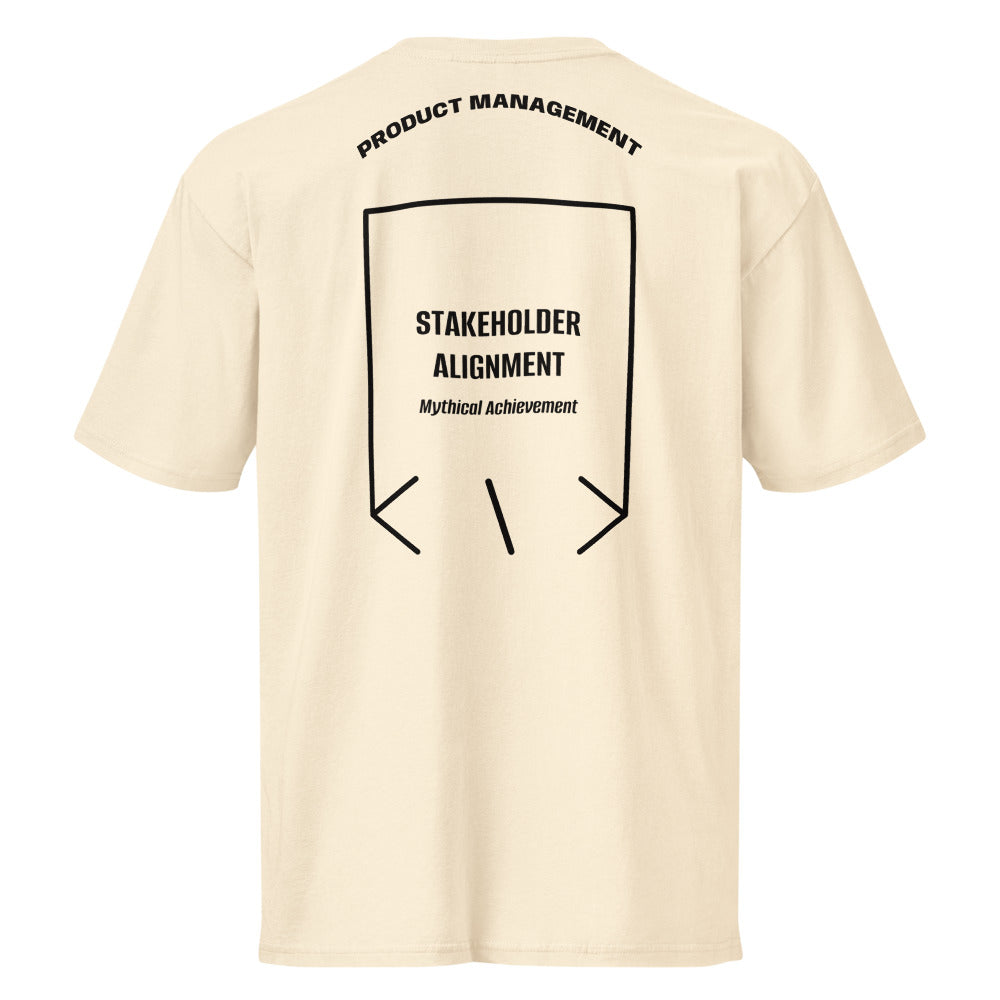 Stakeholder Alignment — Vintage White Black back mockup