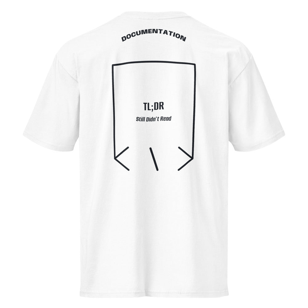 TL;DR — White Navy Blazer back mockup