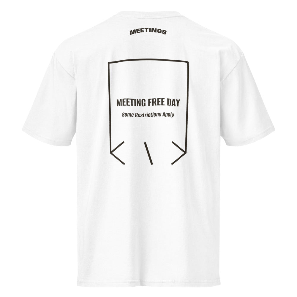 Meeting Free Day — secondary back mockup