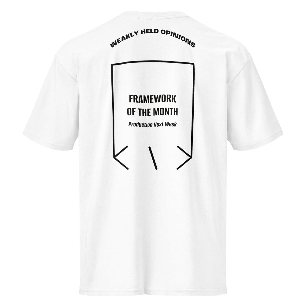 Framework Of The Month — White Black back mockup