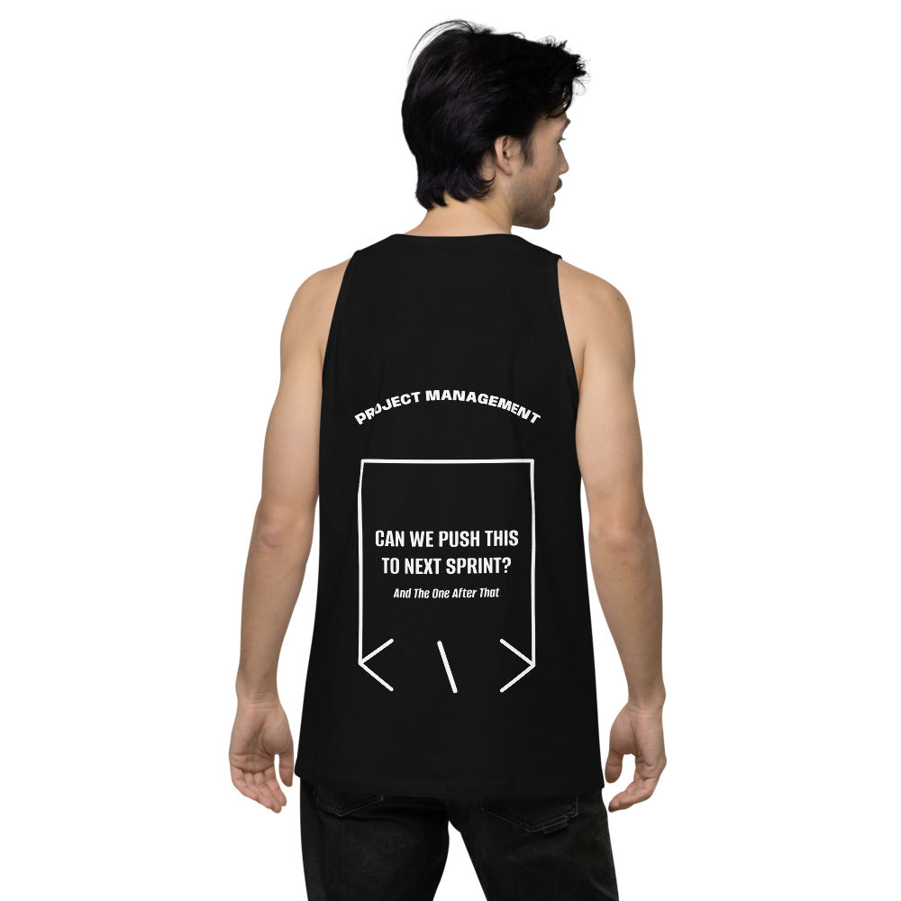 Can We Push This To Next Sprint? — Black White back mockup