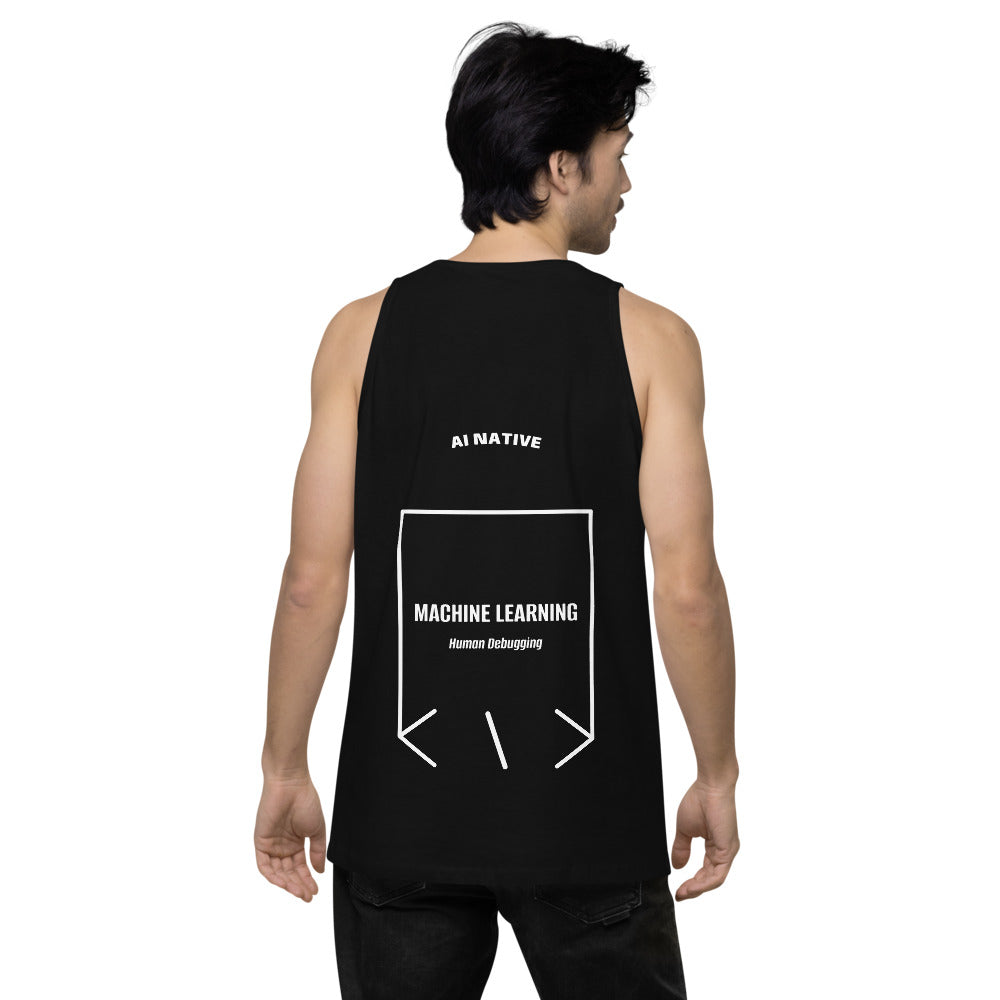Machine Learning — Black White back mockup