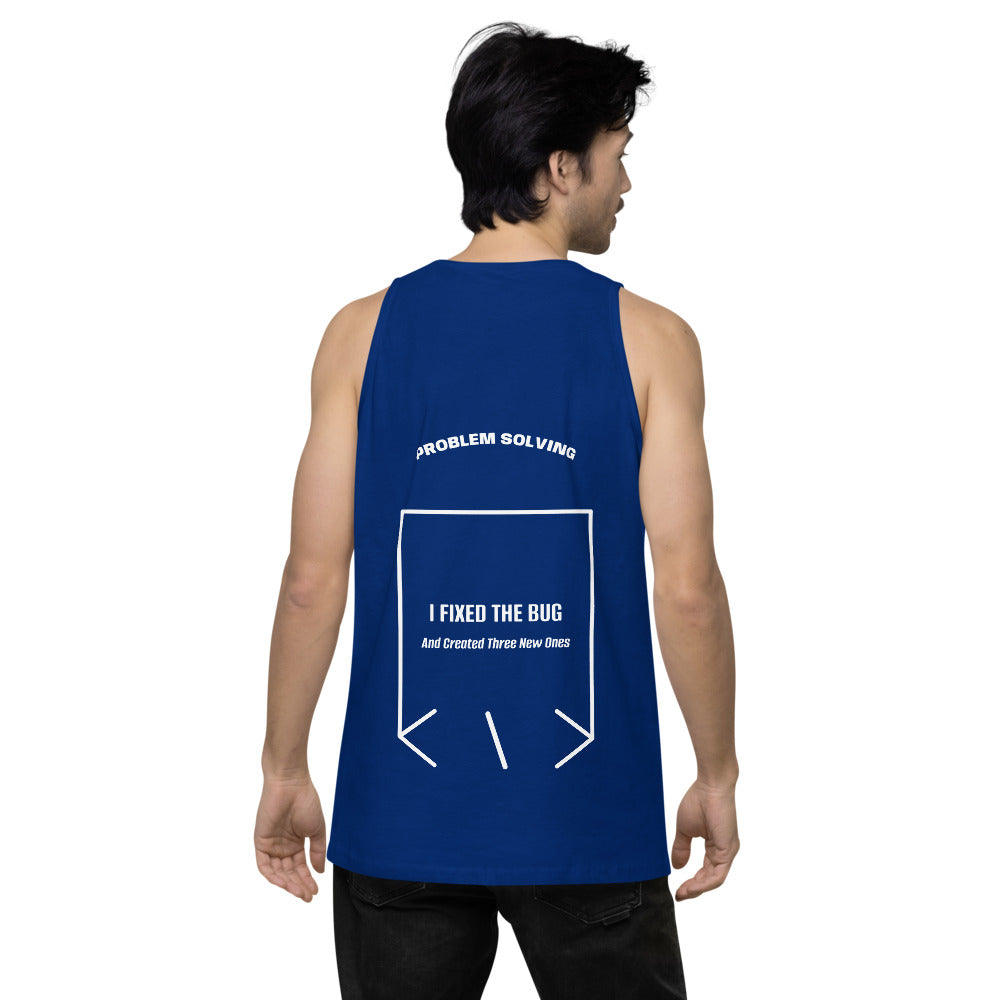 I Fixed The Bug — Team Royal White back mockup