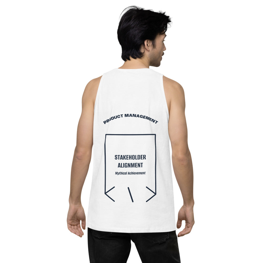 Stakeholder Alignment — White Navy back mockup