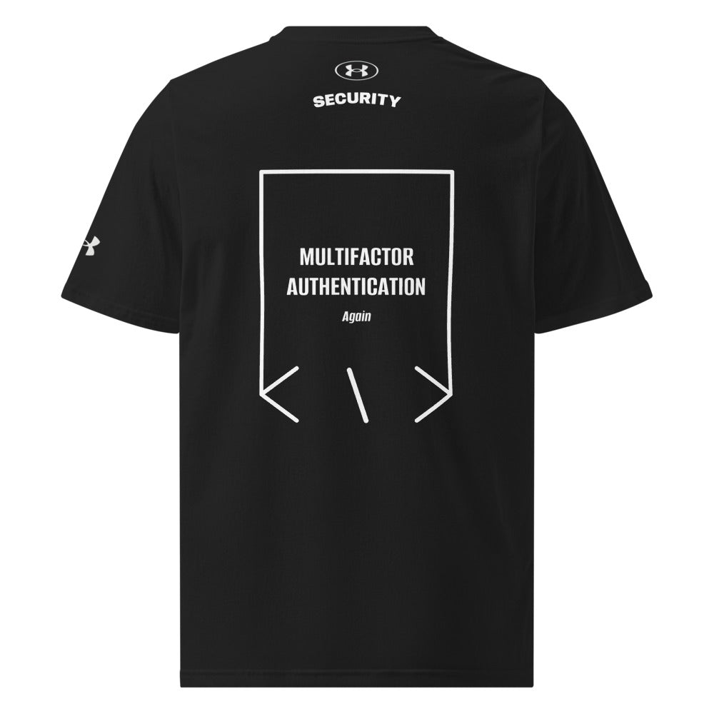 Multifactor Authentication — Black White back mockup
