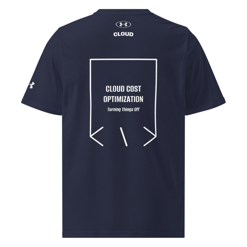 Cloud Cost Optimization — Navy White back mockup