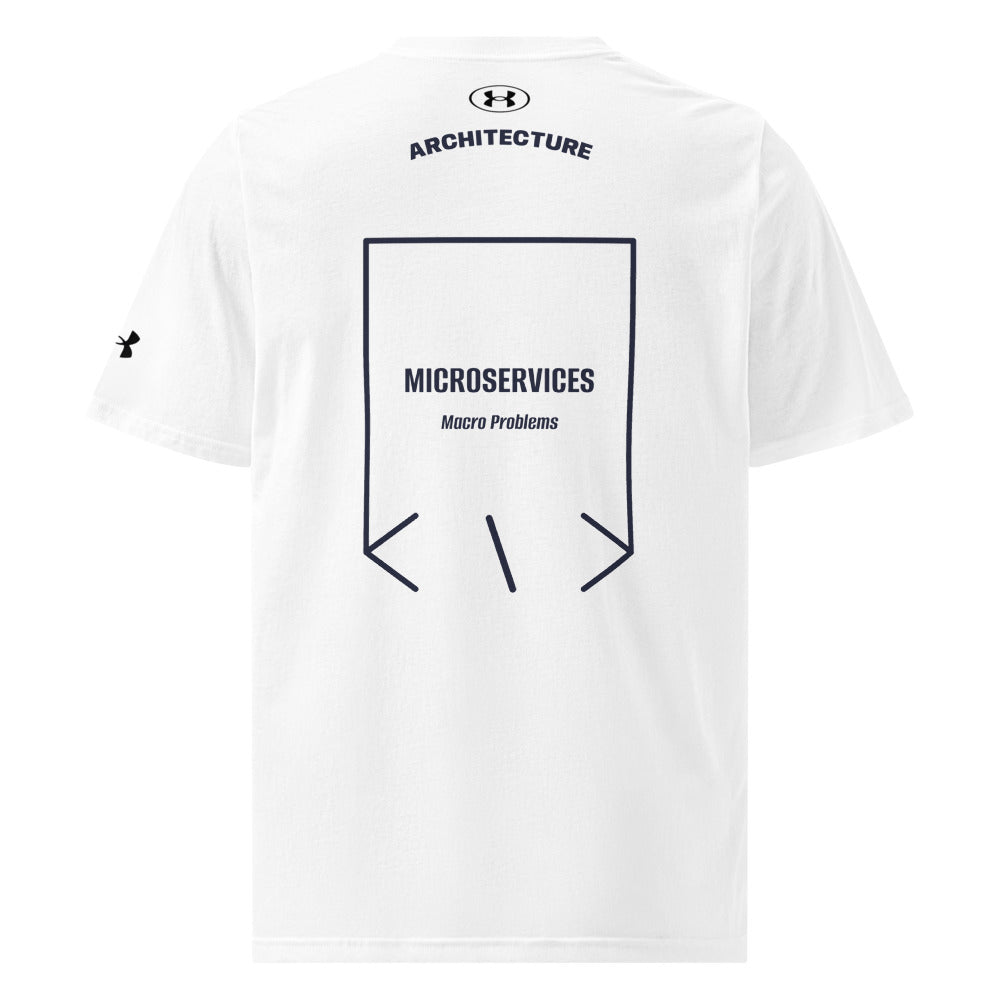 Microservices — White Navy back mockup
