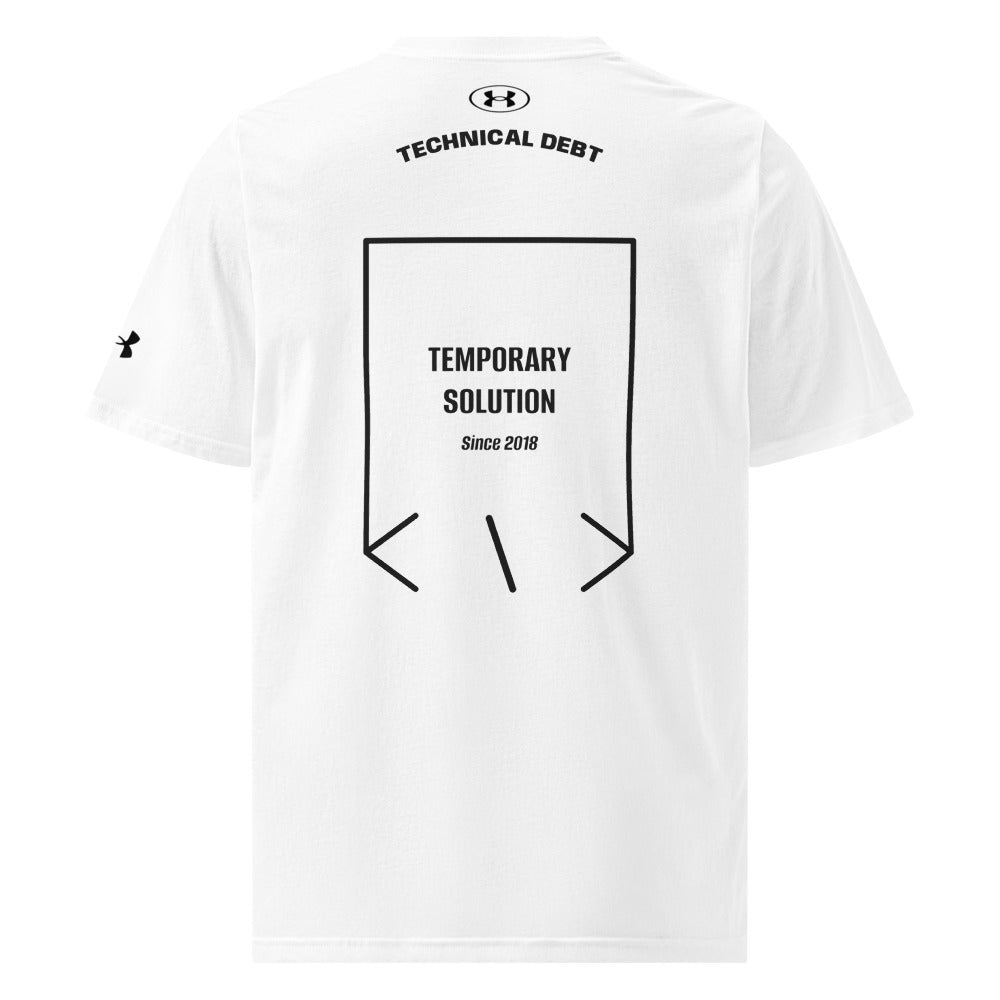 Temporary Solution — secondary back mockup