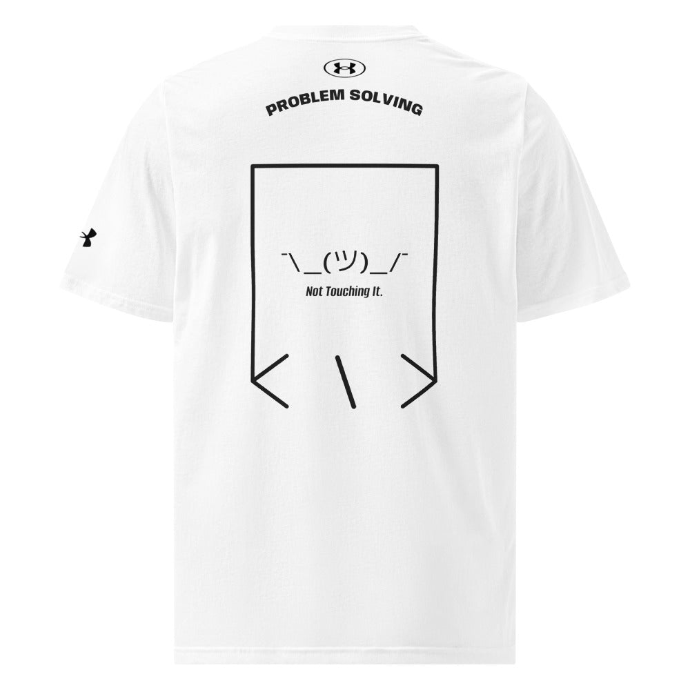 ¯\_(ツ)_/¯ — White Black back mockup