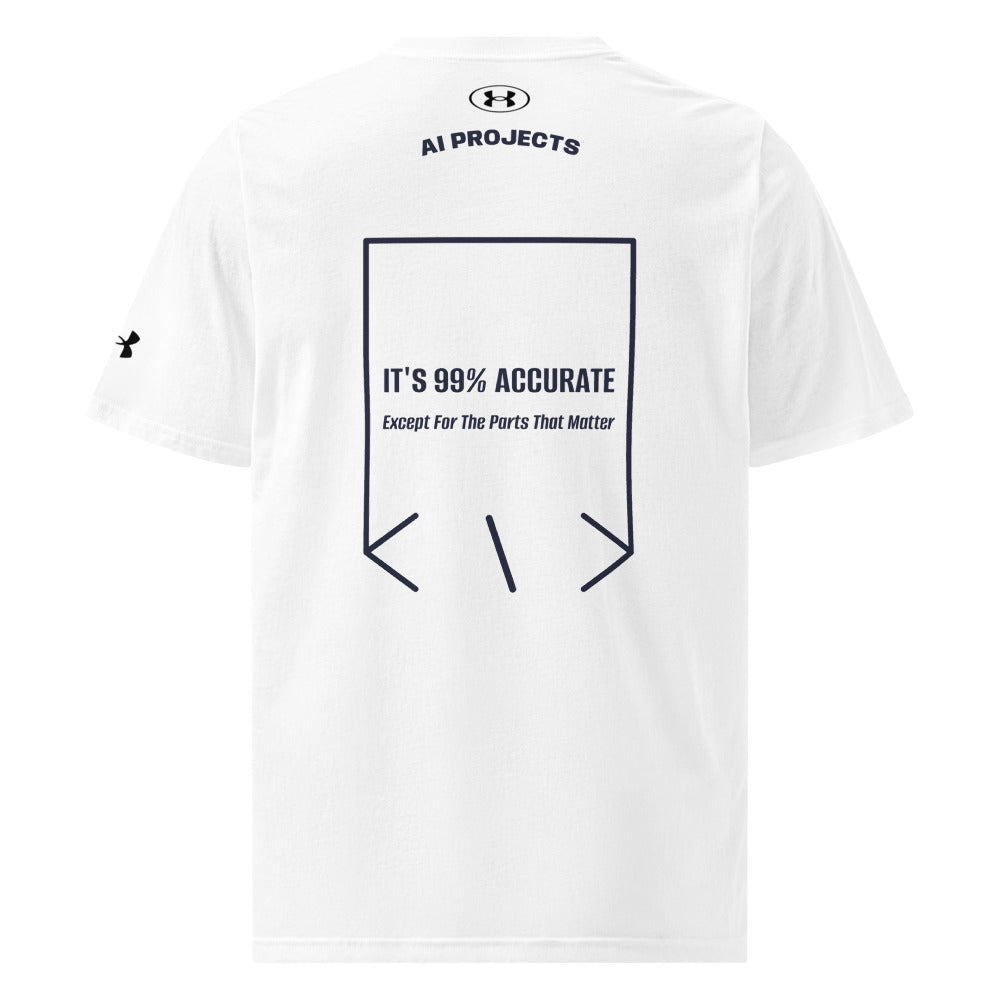 It's 99% Accurate — secondary back mockup
