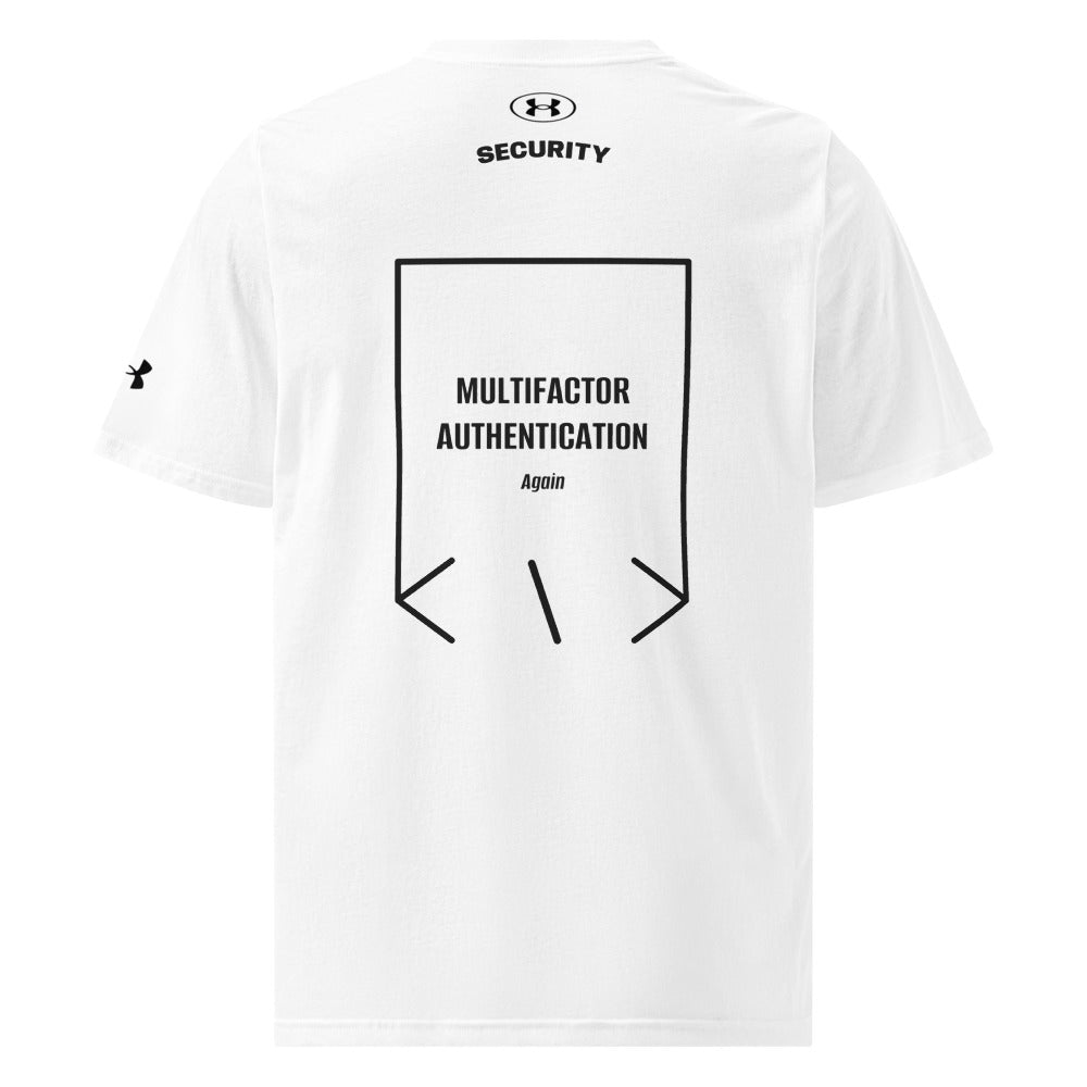 Multifactor Authentication — White Black back mockup