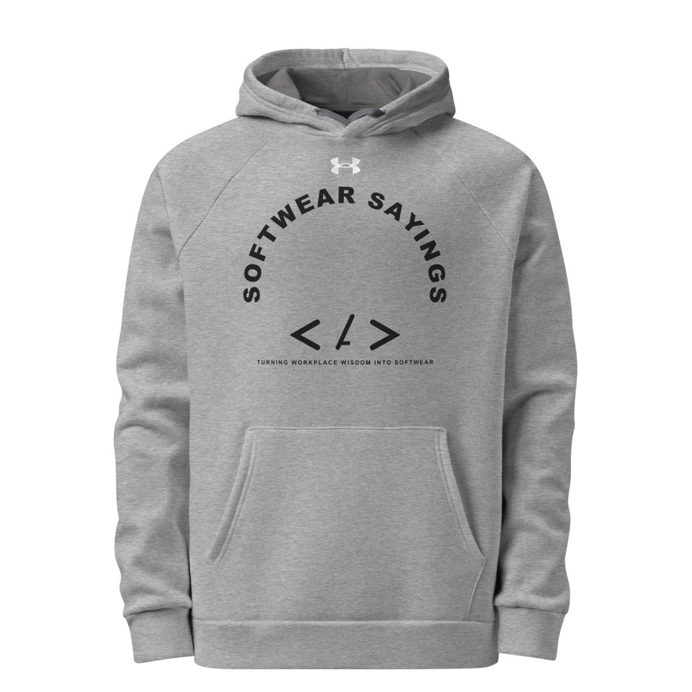 Commit. Push. Panic. — front mockup
