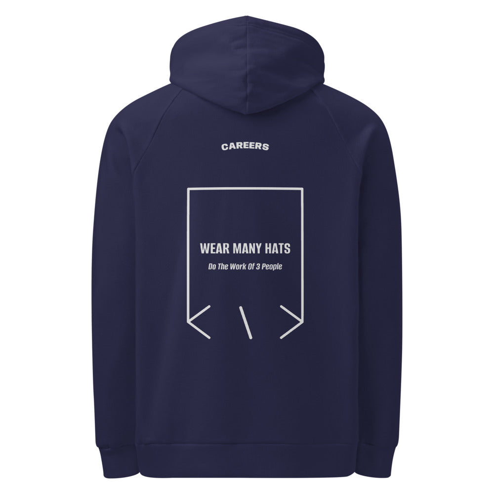 Wear Many Hats — secondary back mockup