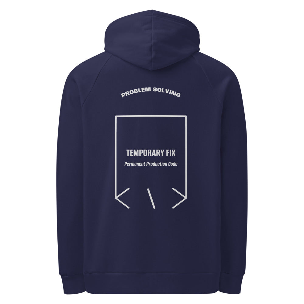 Temporary Fix — Navy Grey back mockup