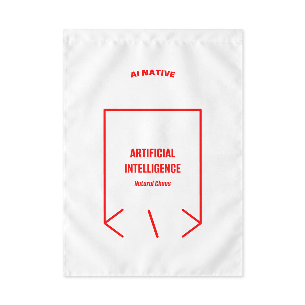 Artificial Intelligence — White Red back mockup
