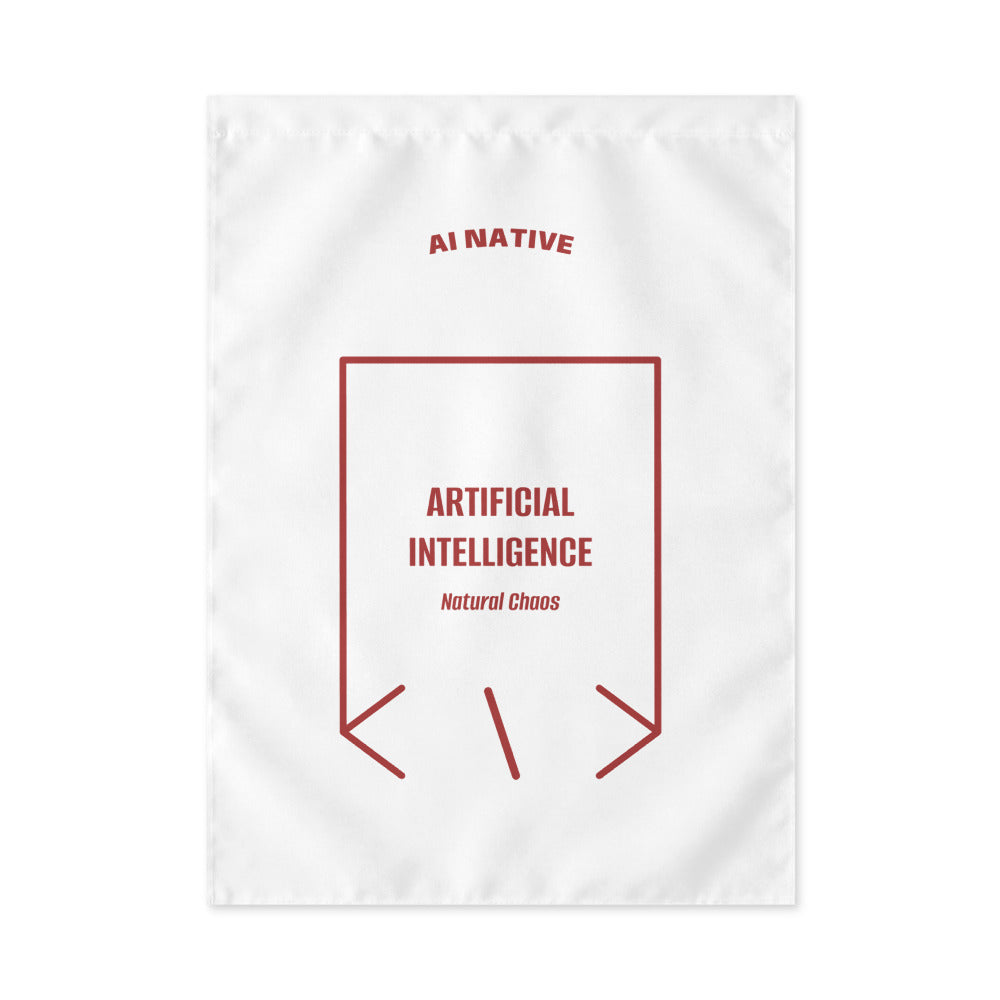 Artificial Intelligence — White Brown back mockup