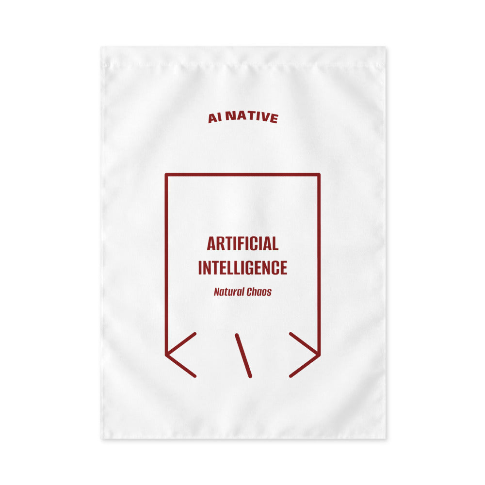 Artificial Intelligence — White Maroon back mockup