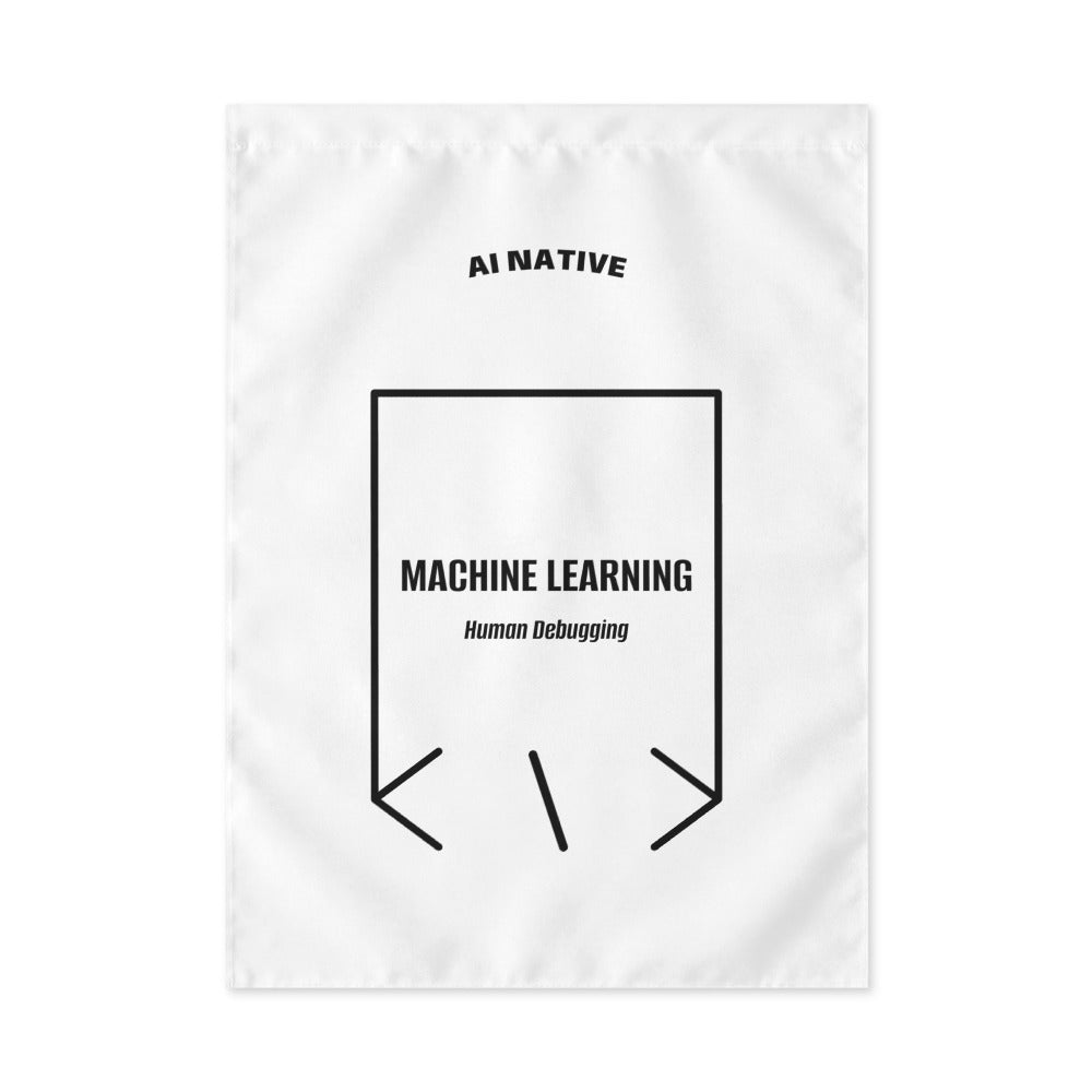 Machine Learning — White Black back mockup