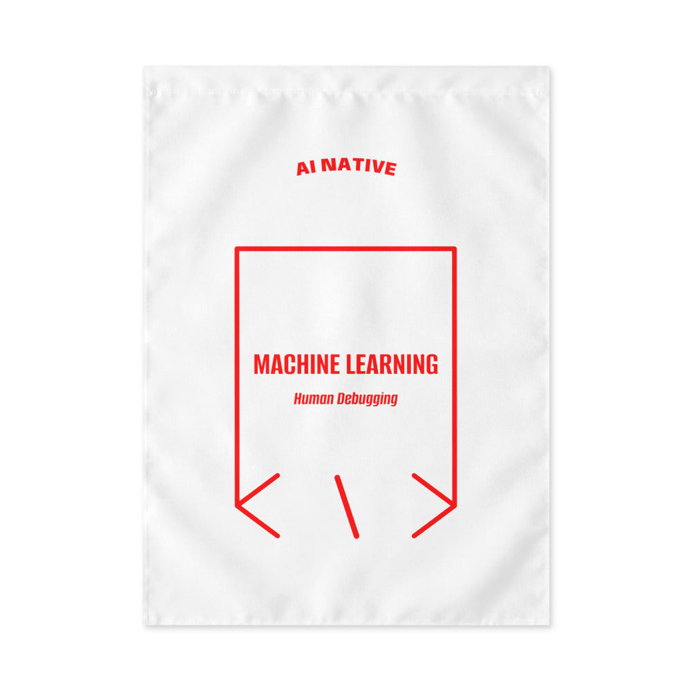 Machine Learning — White Red back mockup