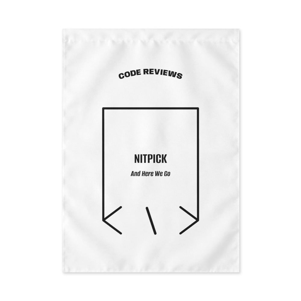 Nitpick — White Black back mockup