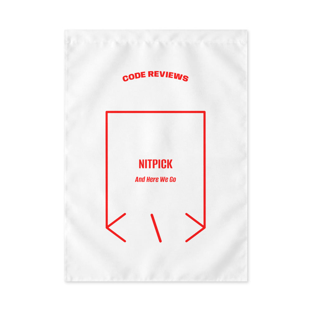 Nitpick — White Red back mockup