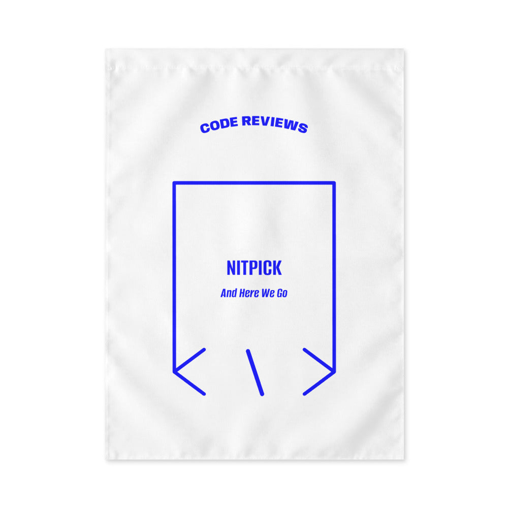 Nitpick — White Blue back mockup