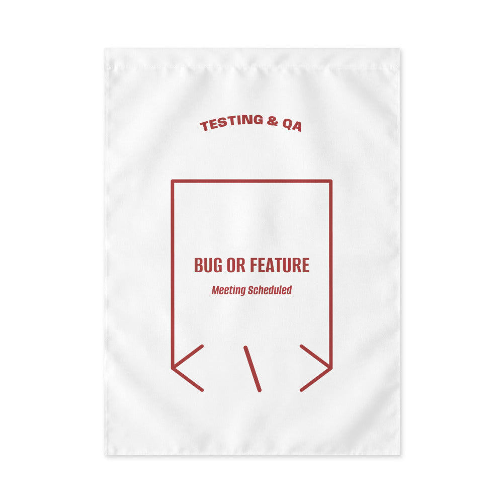 Bug Or Feature — White Brown back mockup