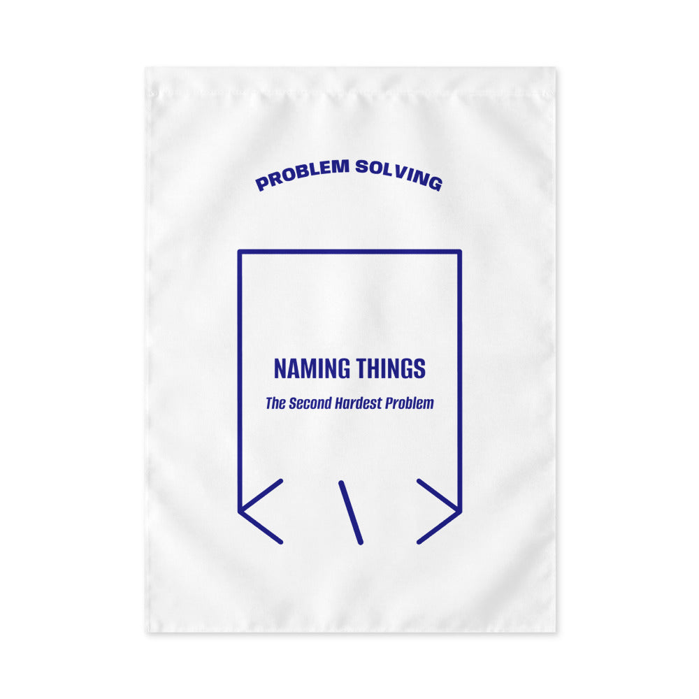 Naming Things — White Navy back mockup