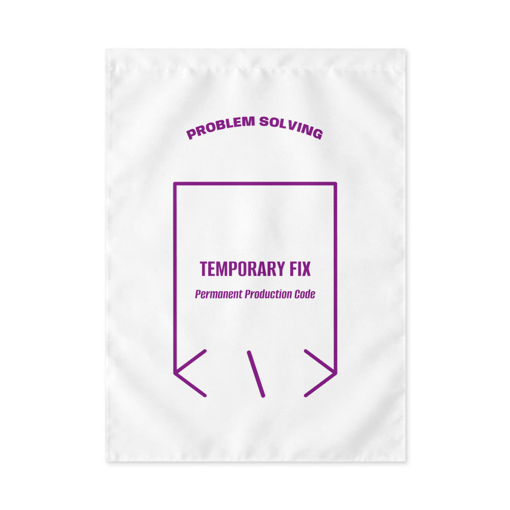 Temporary Fix — White Purple back mockup