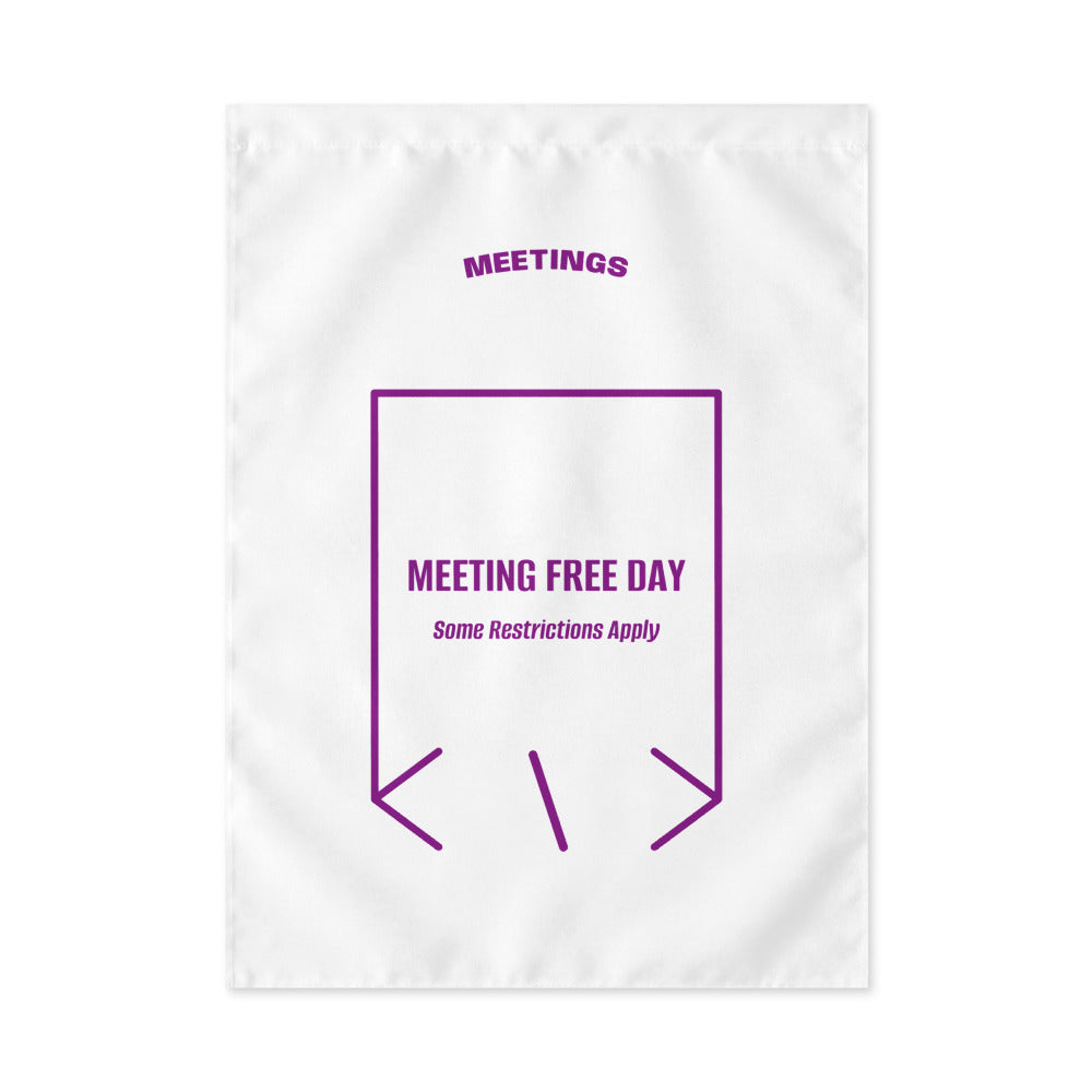 Meeting Free Day — secondary back mockup