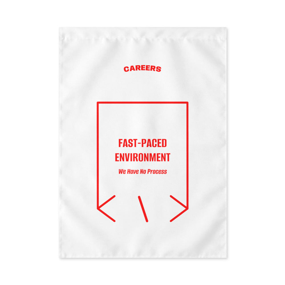 Fast-Paced Environment — White Red back mockup
