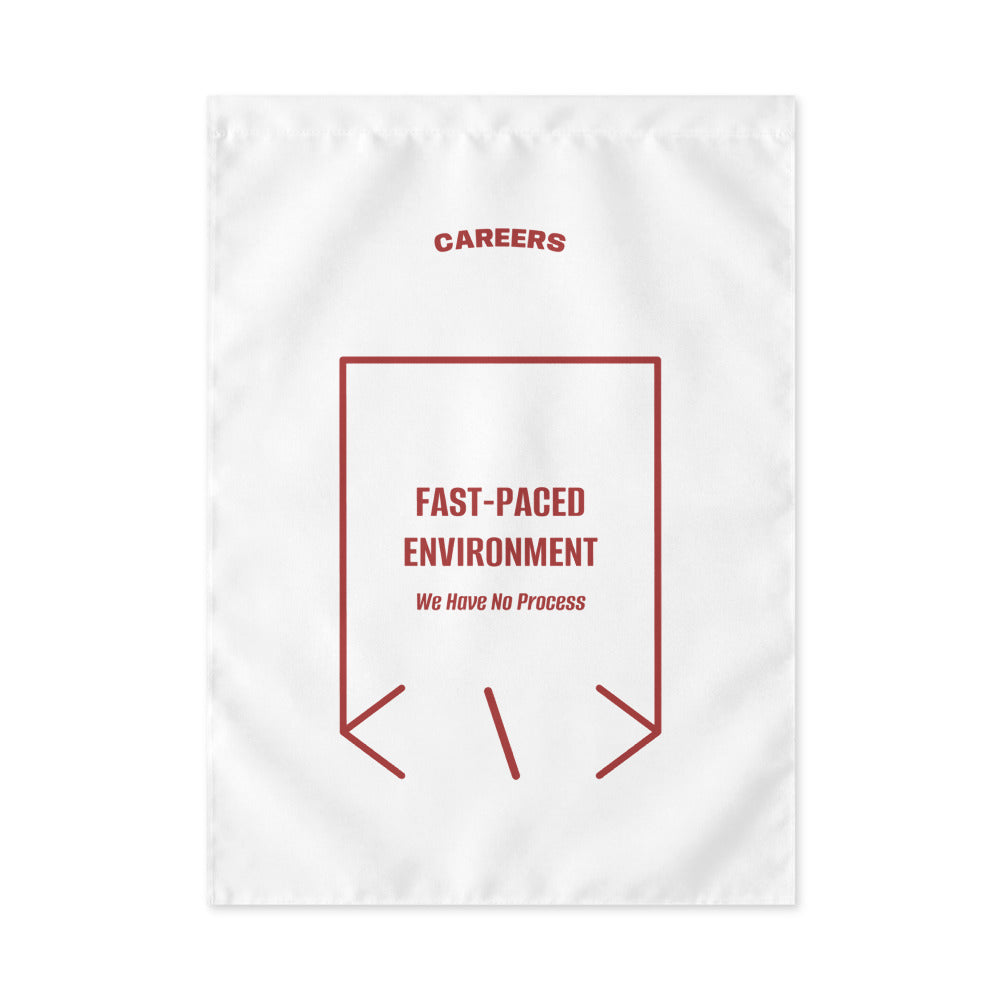 Fast-Paced Environment — White Brown back mockup