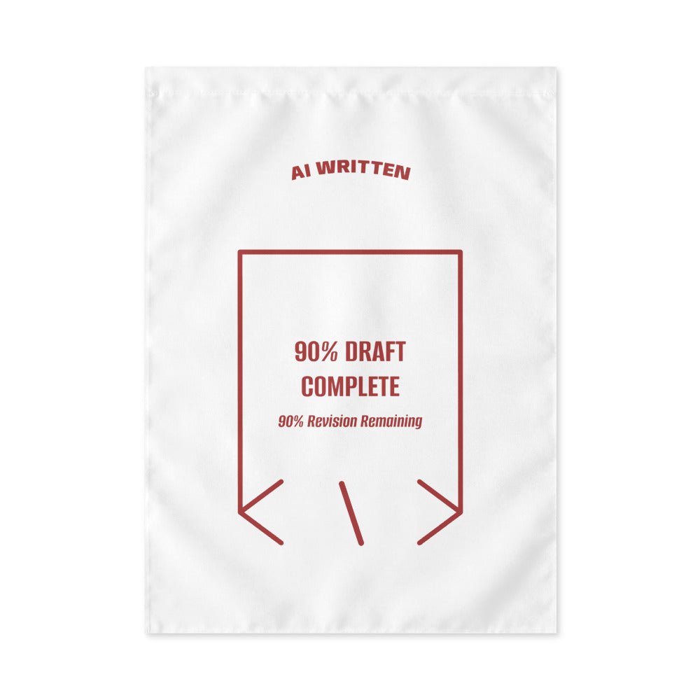 90% Draft Complete — secondary back mockup
