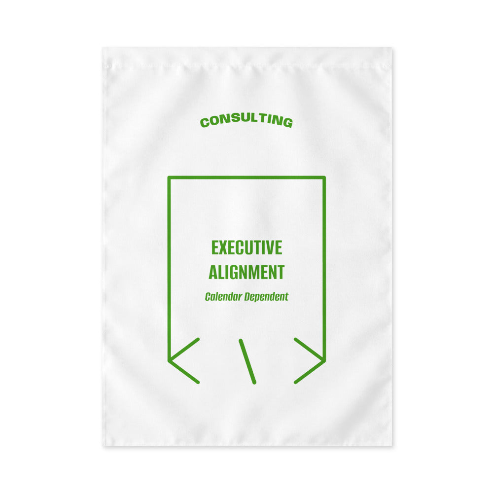 Executive Alignment — White Green back mockup