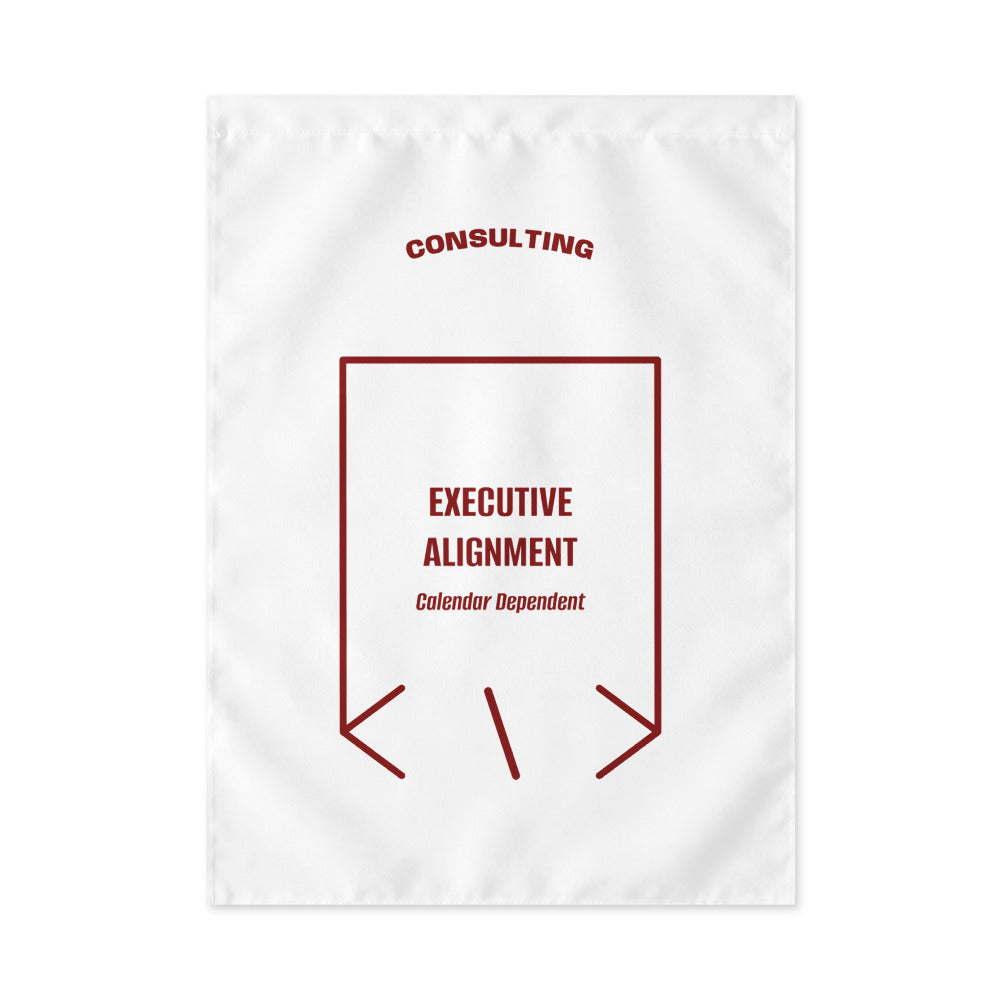 Executive Alignment — White Maroon back mockup