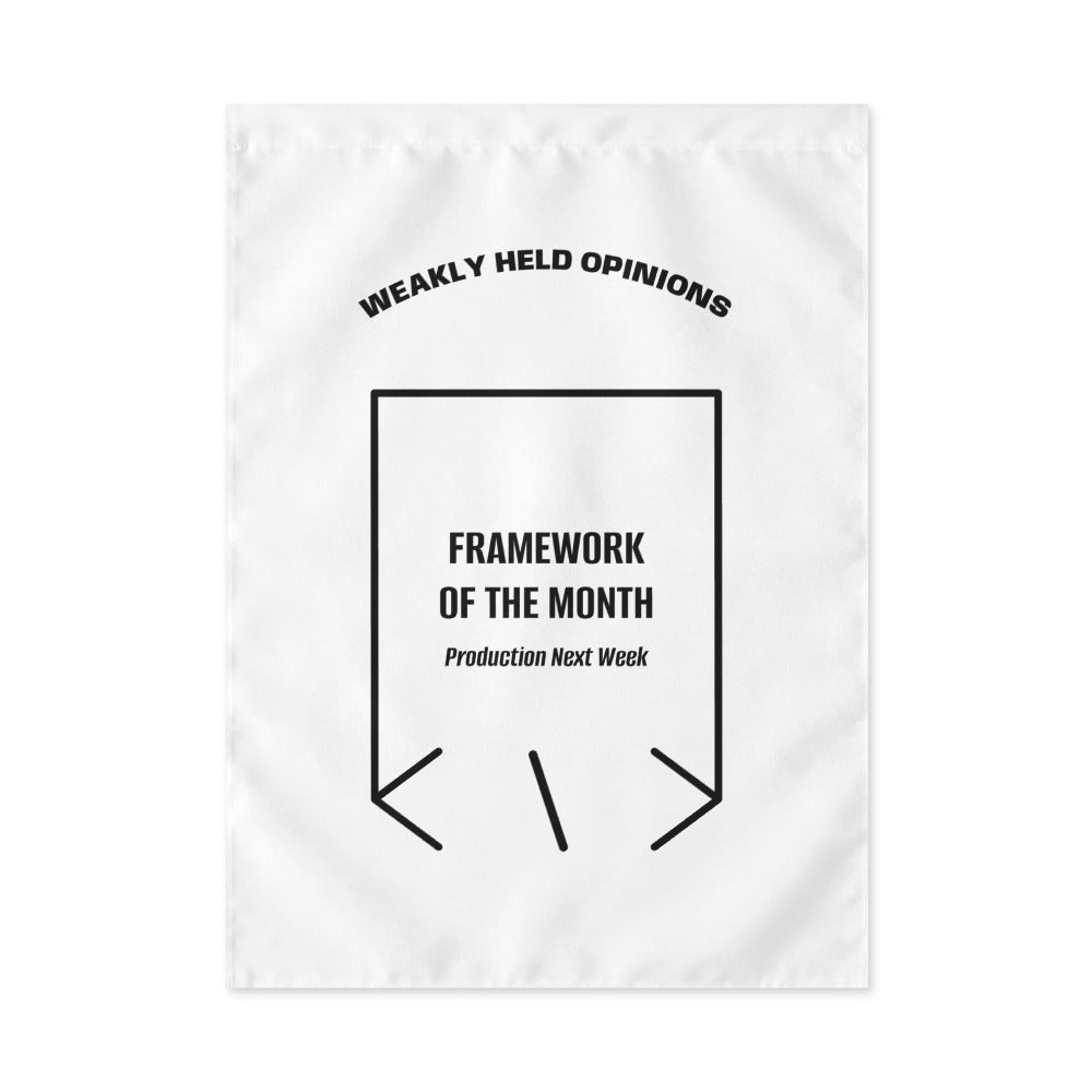 Framework Of The Month — White Black back mockup