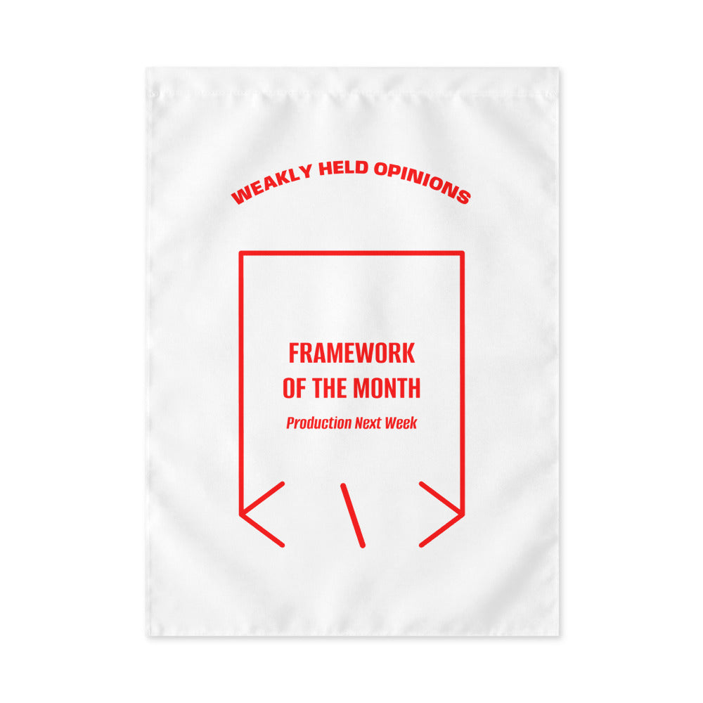Framework Of The Month — White Red back mockup