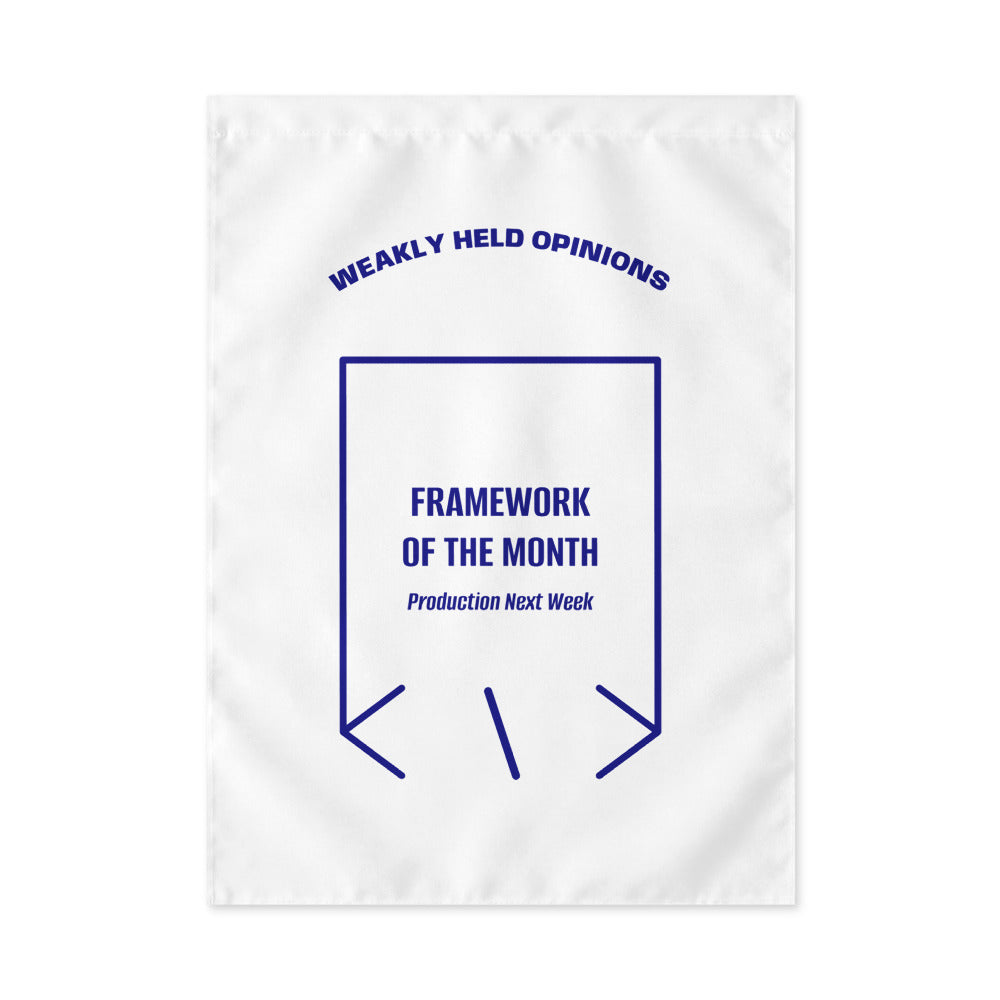 Framework Of The Month — White Navy back mockup