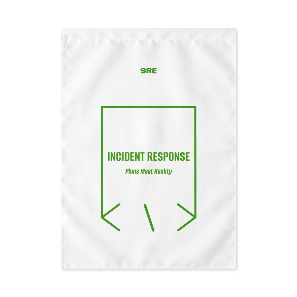Incident Response — White Green back mockup