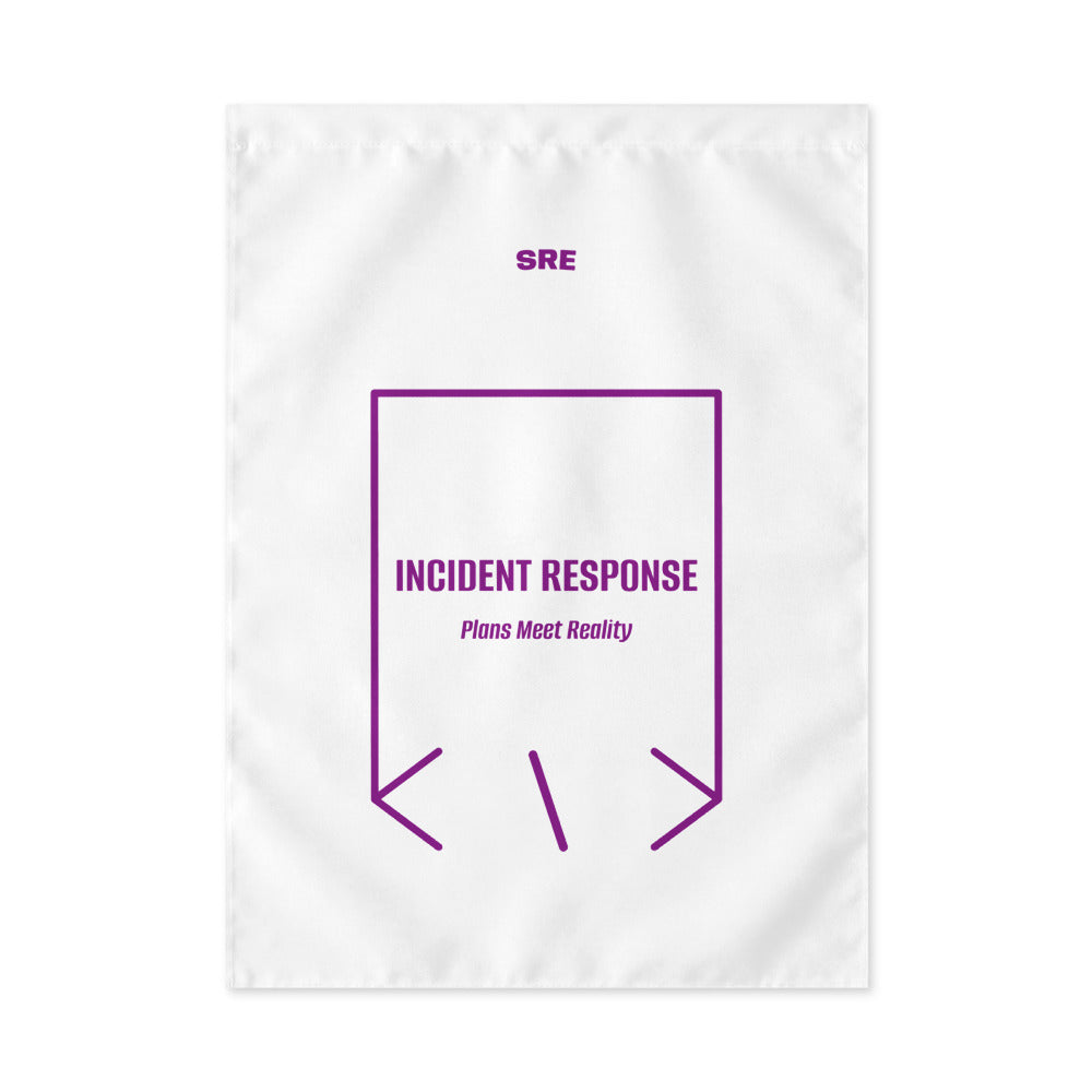 Incident Response — White Purple back mockup