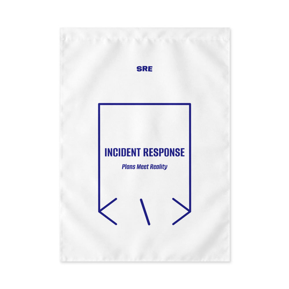 Incident Response — White Navy back mockup